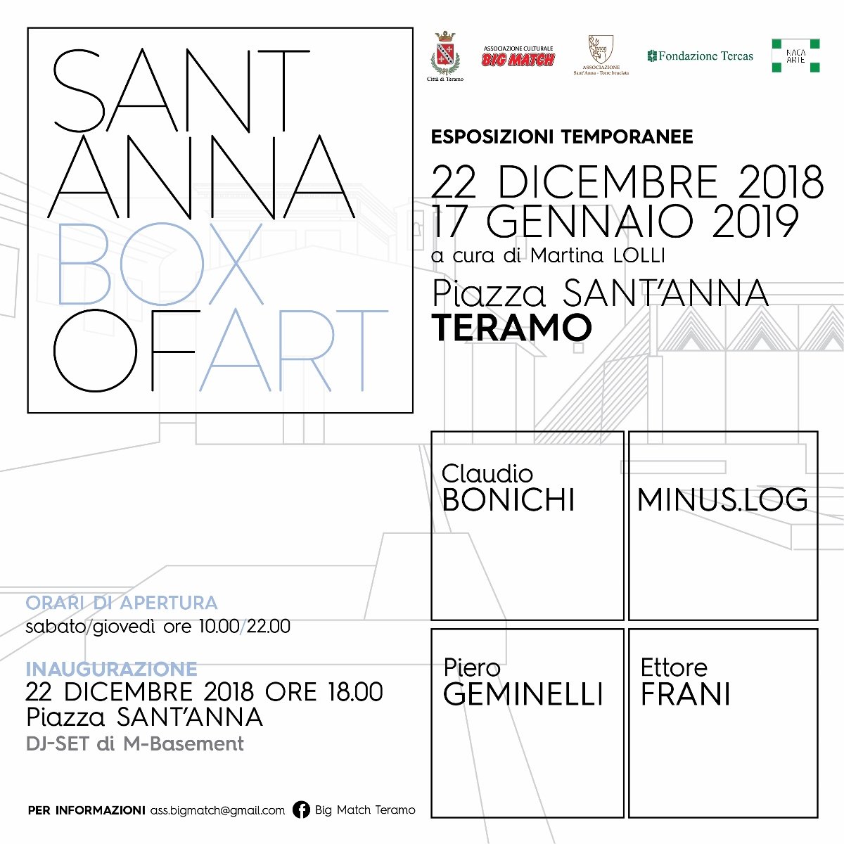 Sant'Anna Box of Art #1 - Visioni Metafisiche